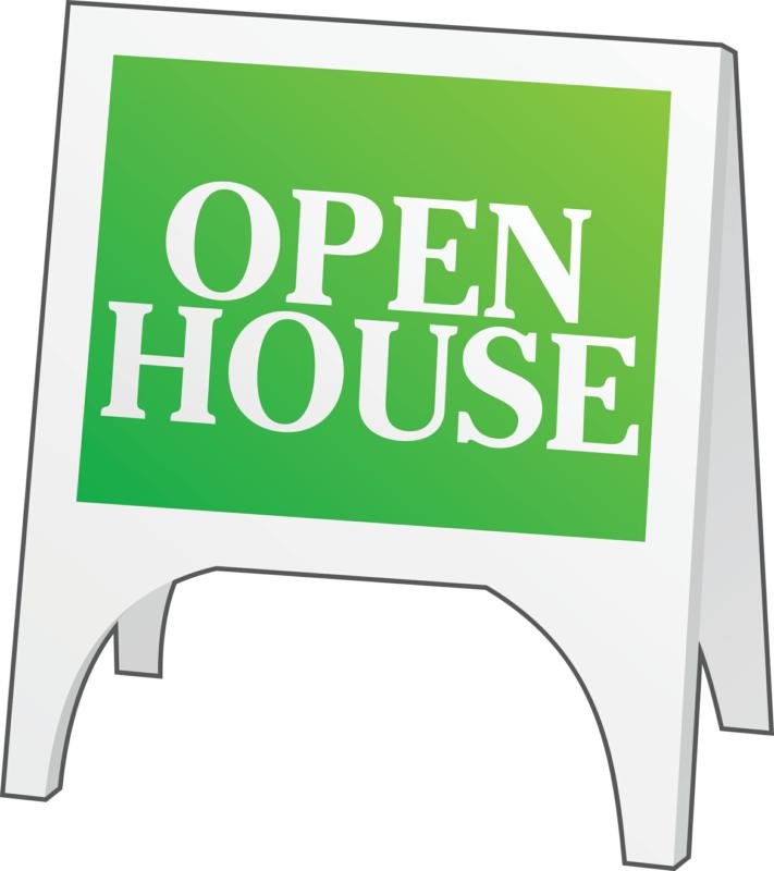 free clip art open house - photo #17