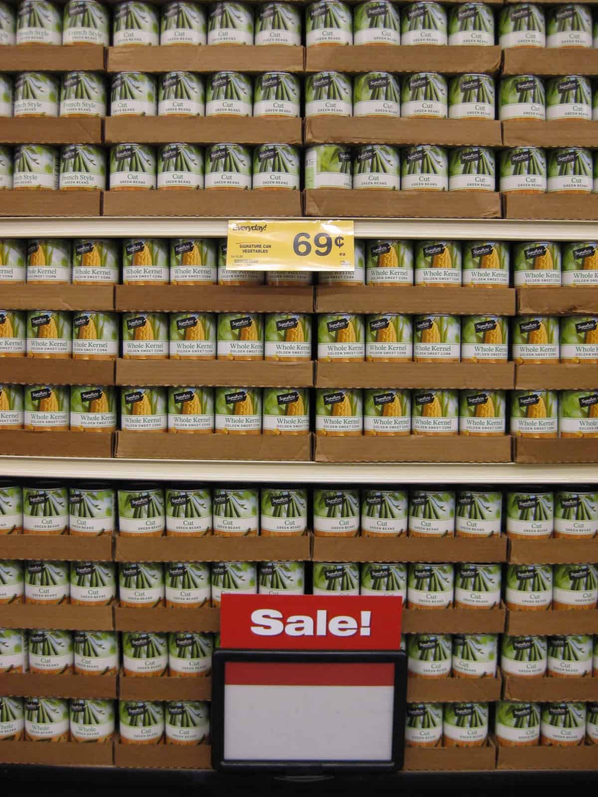 Safewaysalecans Mile High on the Cheap