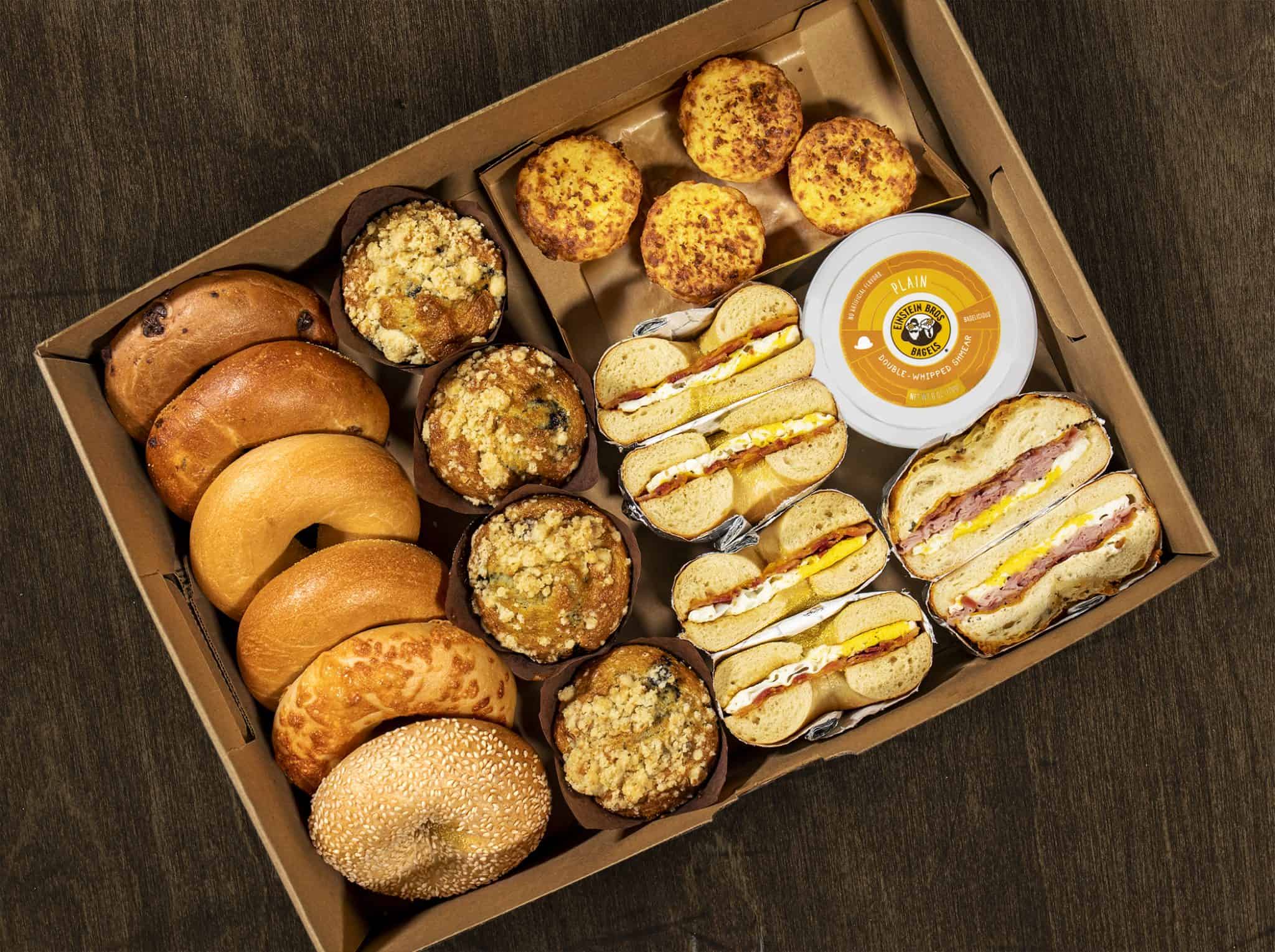 Einstein Bros Brunch Box Mile High on the Cheap