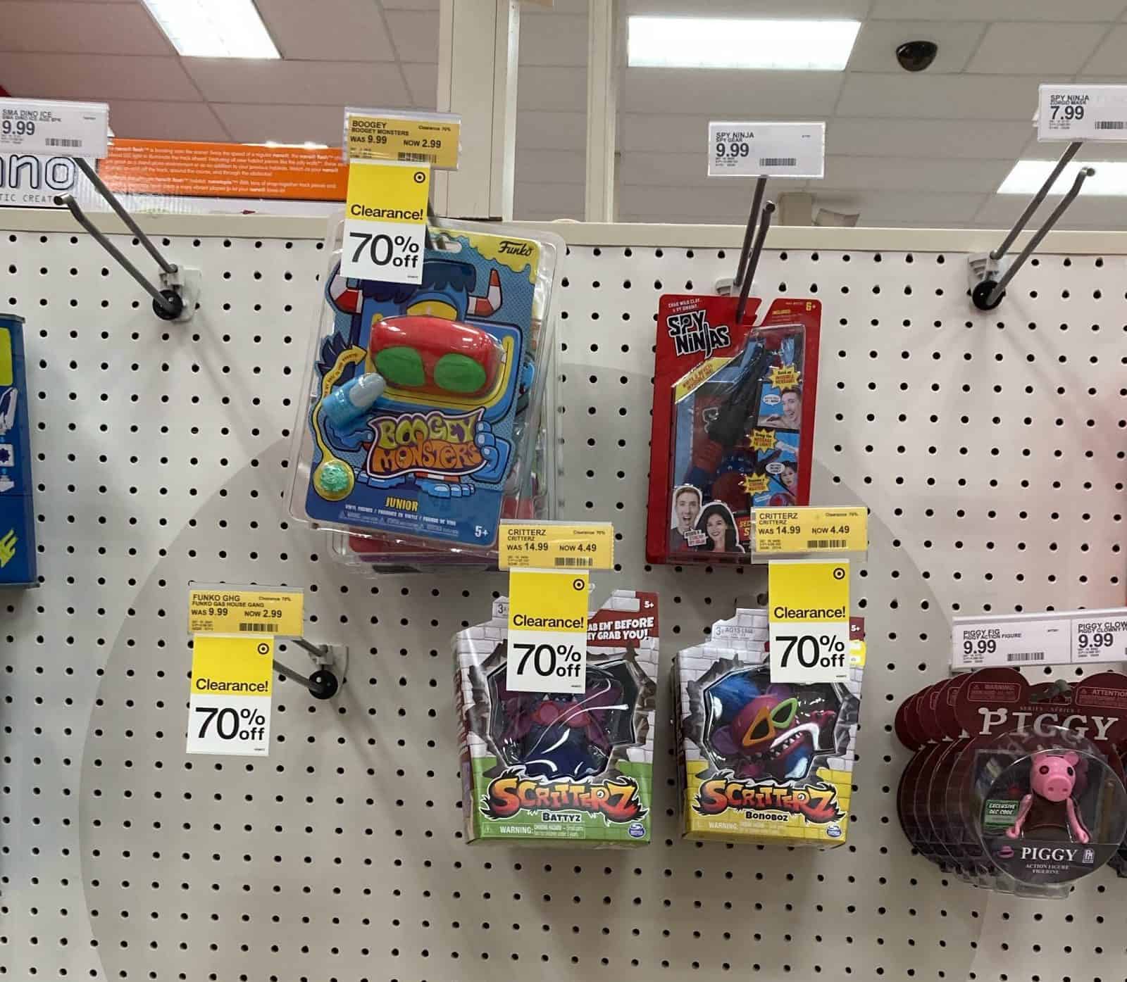 Getting Ready for the 70% off Target Toy Clearance