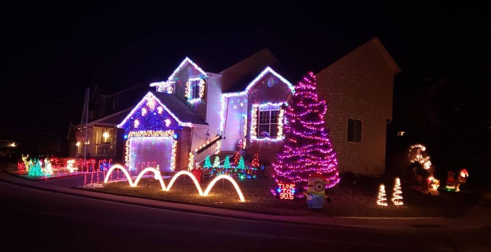 christmas light tours denver