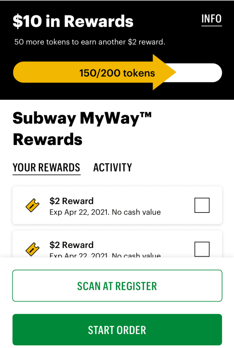 Subway Enjoy Discounts Exclusive Offers Through Subway MyWay Rewards 