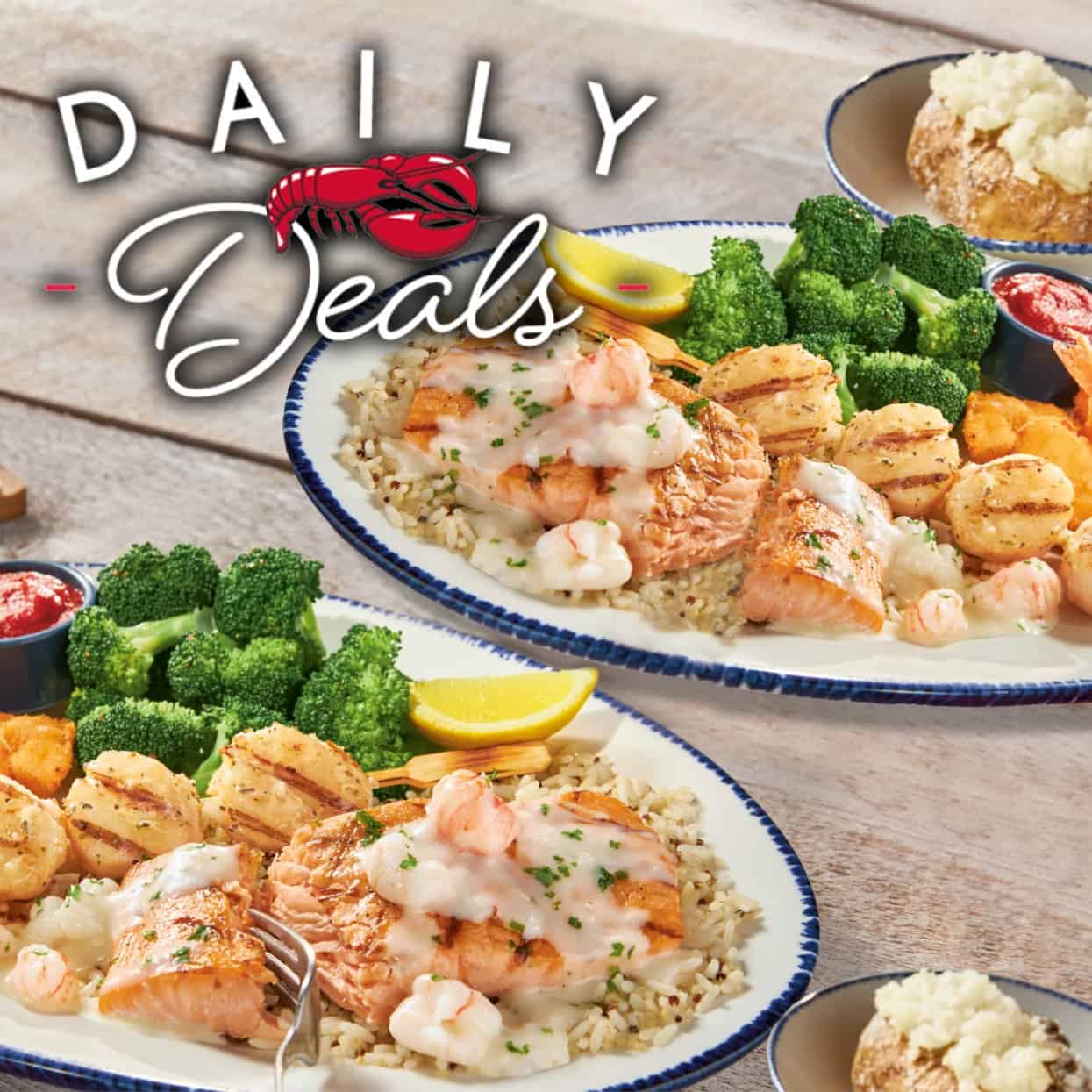 Red Lobster Serves Affordable Daily Deals Every Weekday - Mile High on the  Cheap