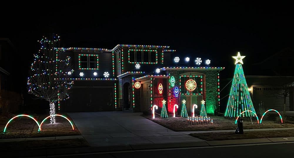 christmas light tours denver