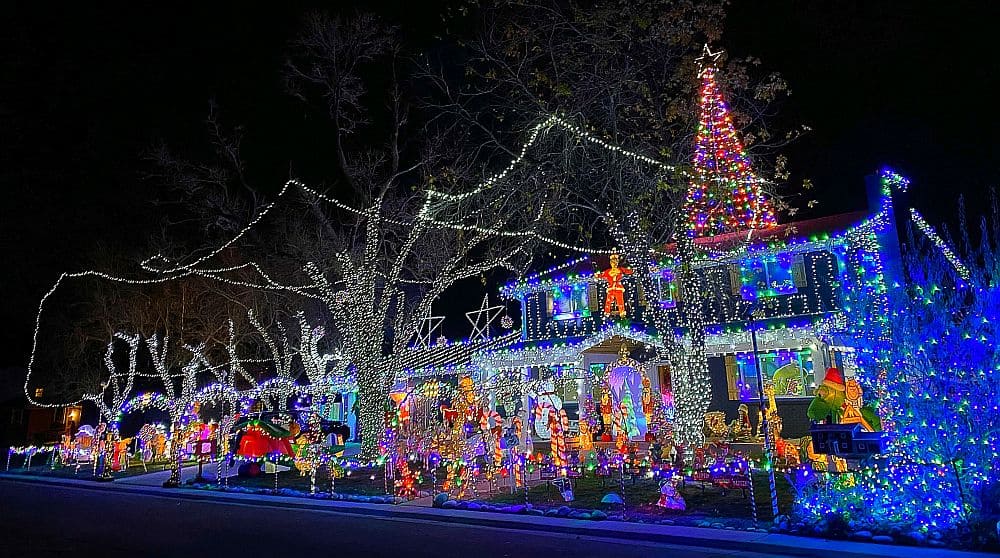 christmas light tours denver