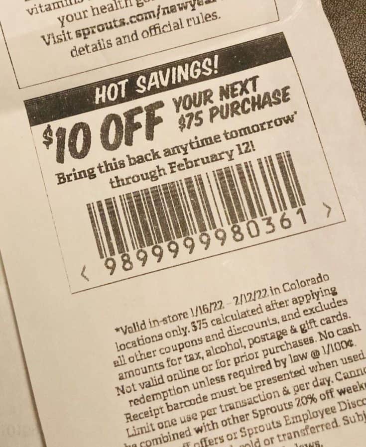 Last Chance! Save 10 at Sprouts Farmers Market in April Get Coupon Now Mile High on the Cheap
