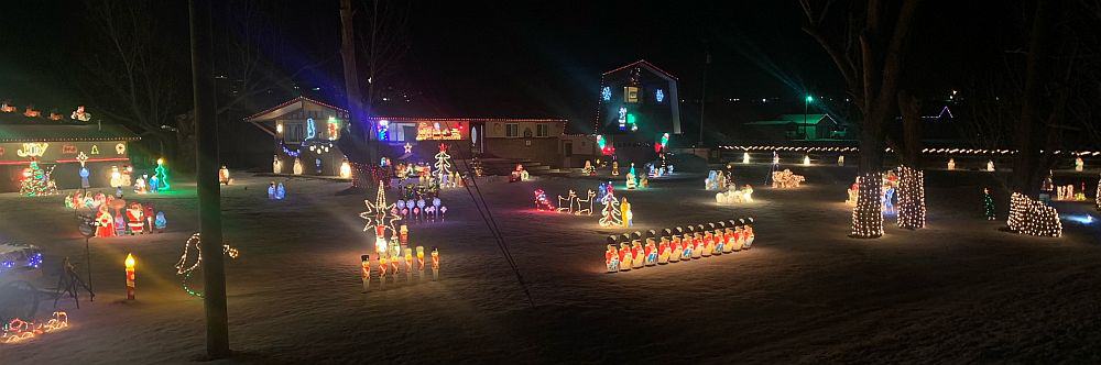 christmas light tours denver