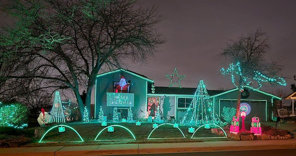 christmas light tours denver