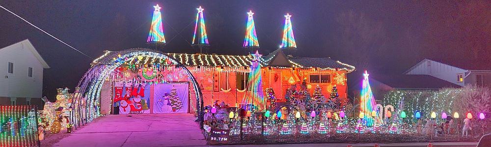 christmas light tours denver