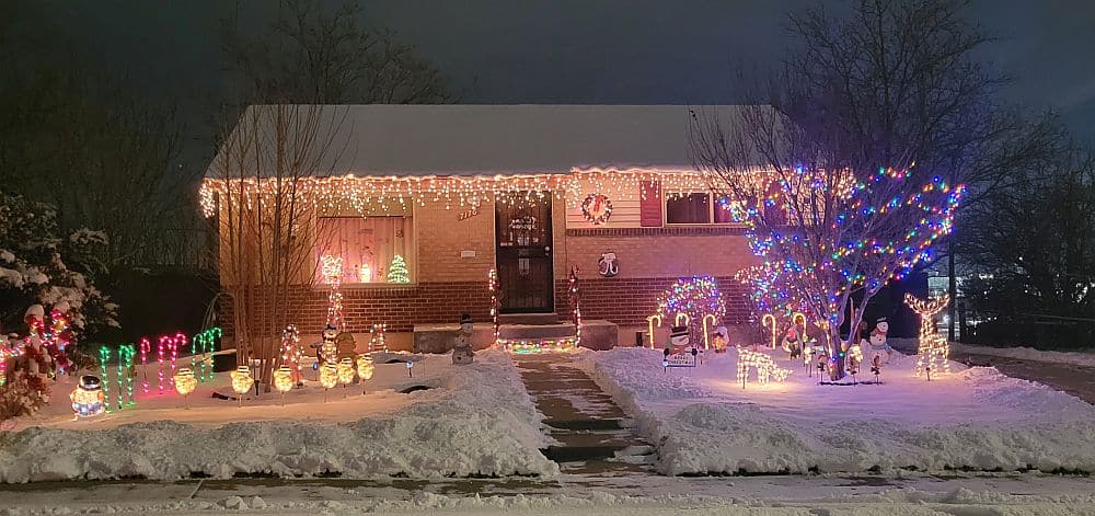 christmas light tours denver