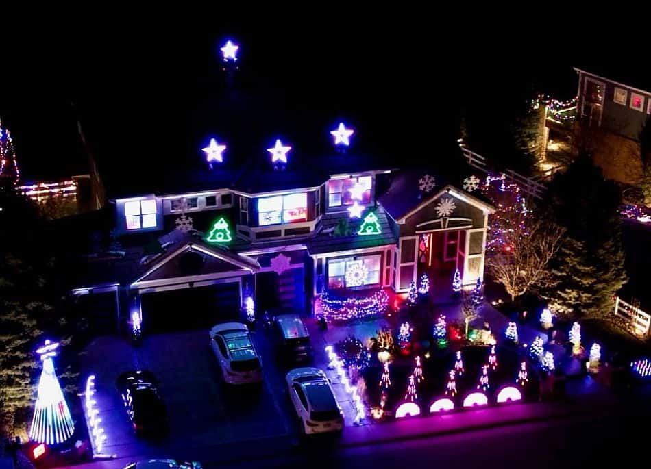 christmas light tours denver