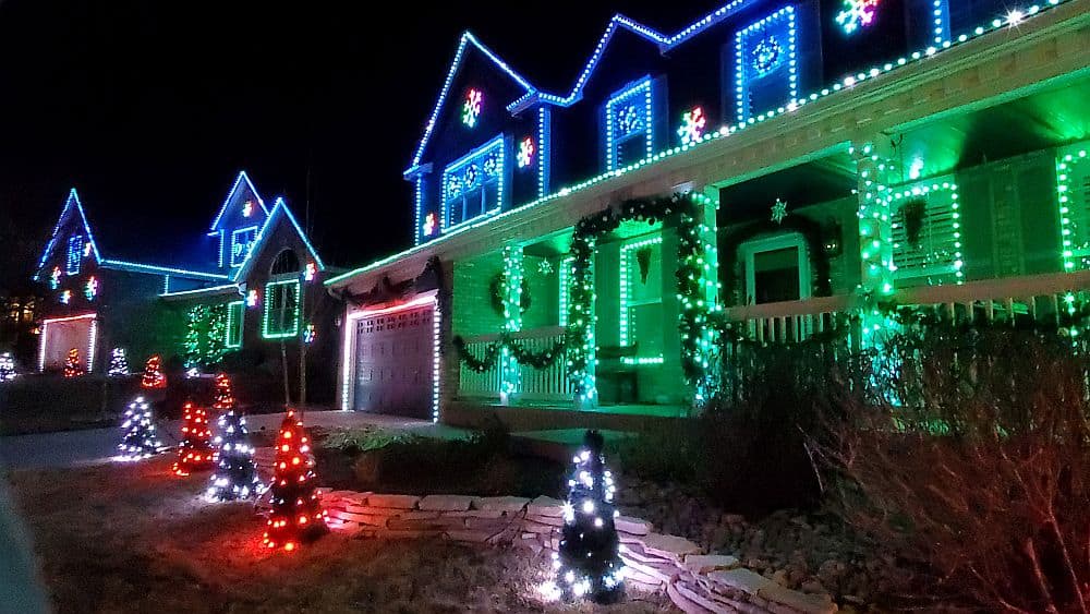 christmas light tours denver