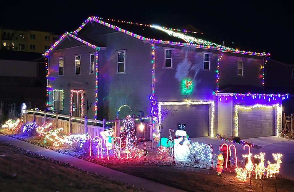 christmas light tours denver