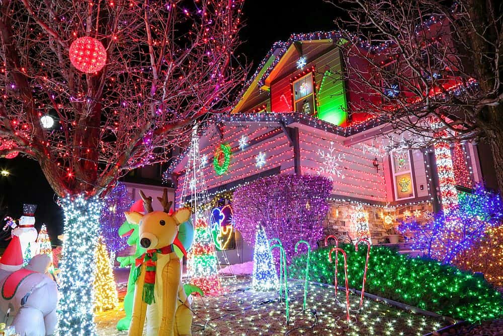 christmas light tours denver