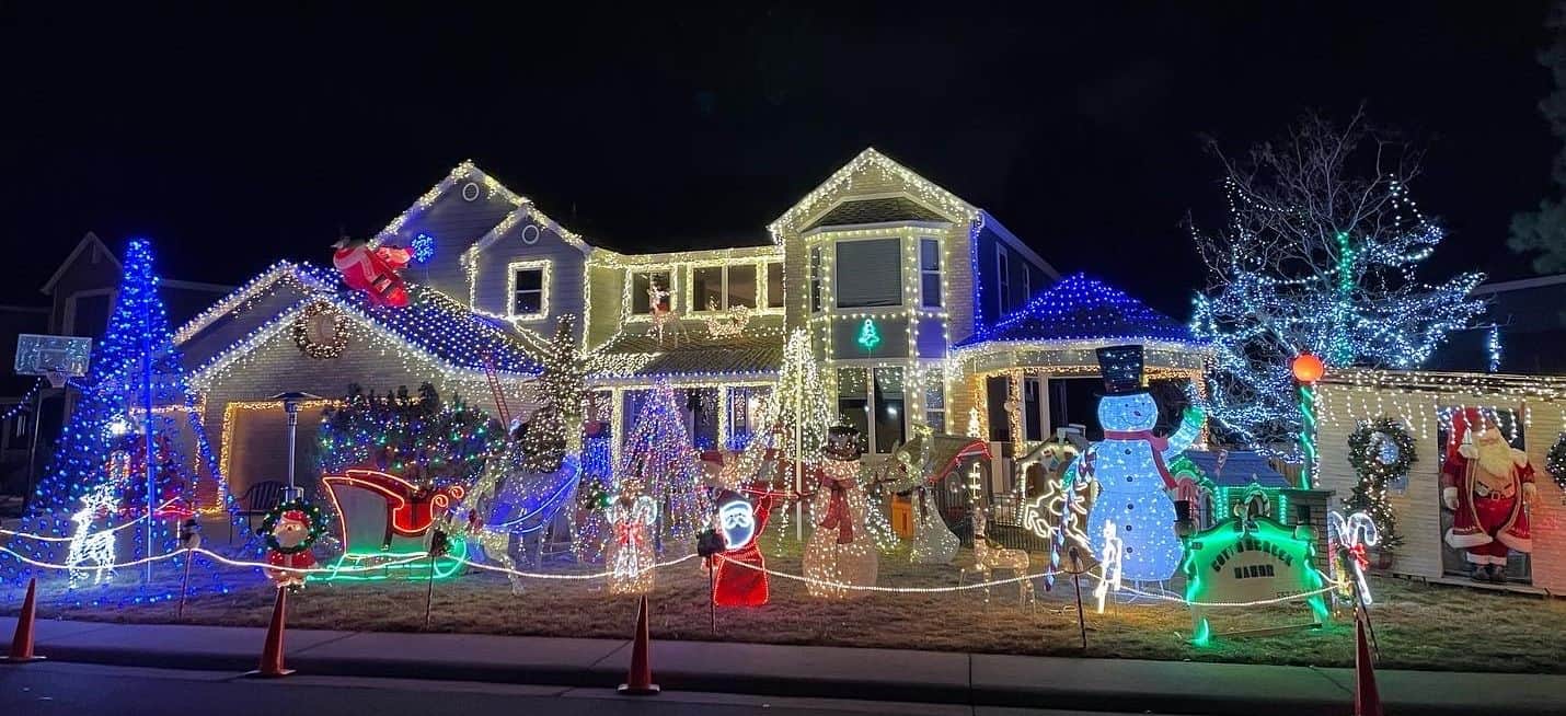 christmas light tours denver