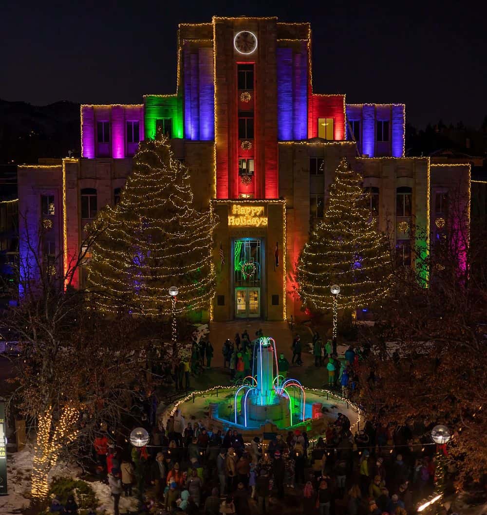 christmas light tours denver