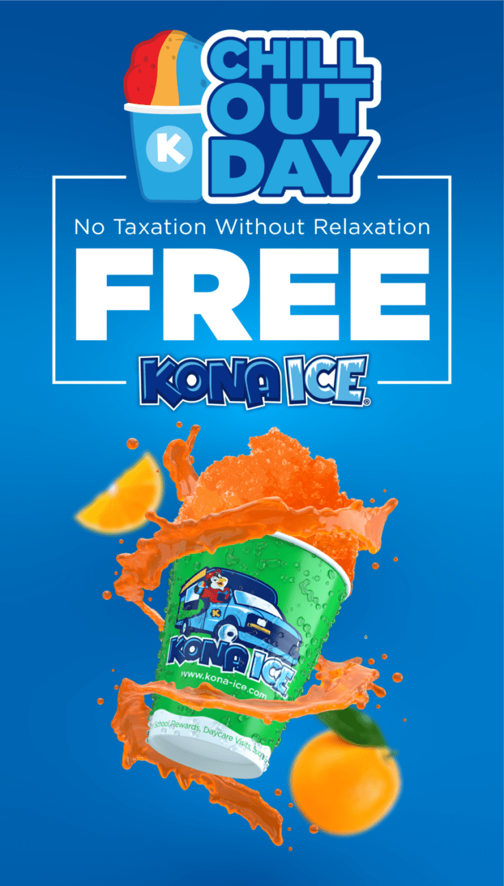 Updated! Kona Ice Hosts Chill Out Day with Free Cups of Shaved Ice on