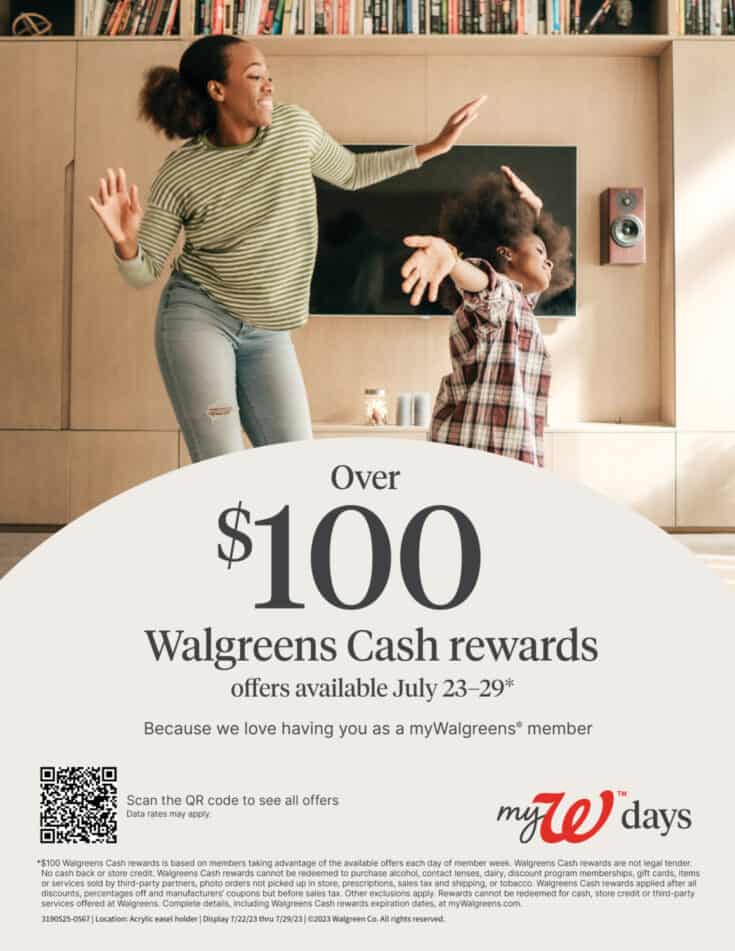 Starts Today! Walgreens