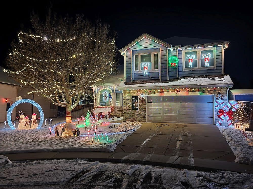 christmas light tours denver