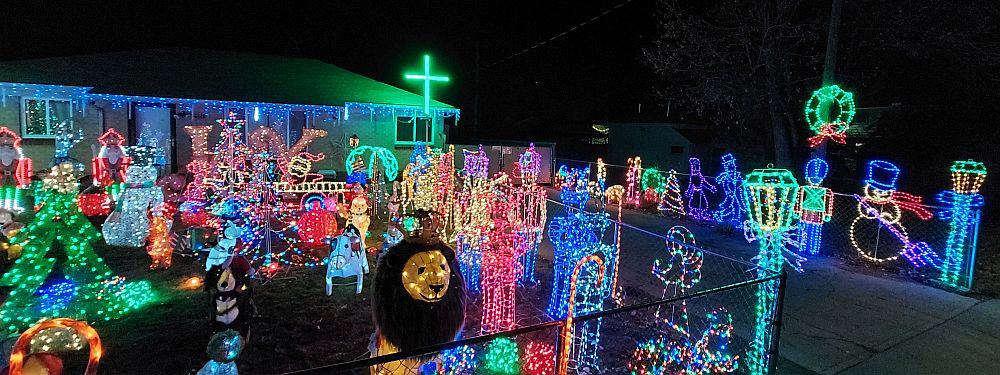 christmas light tours denver