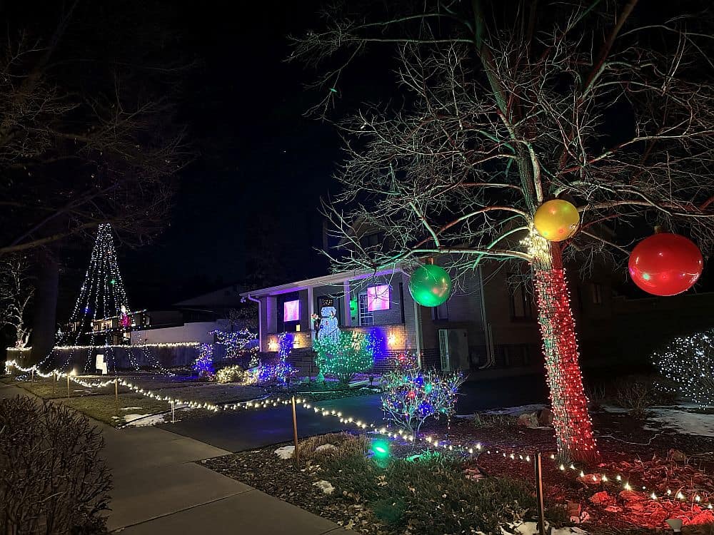 christmas light tours denver