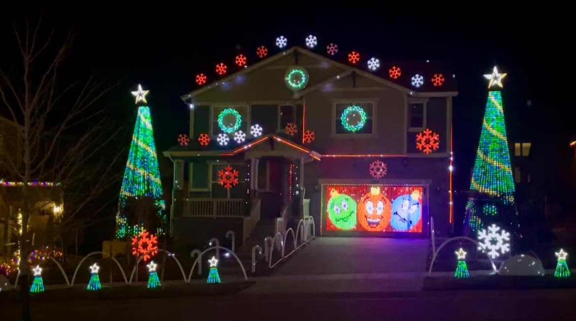 christmas light tours denver