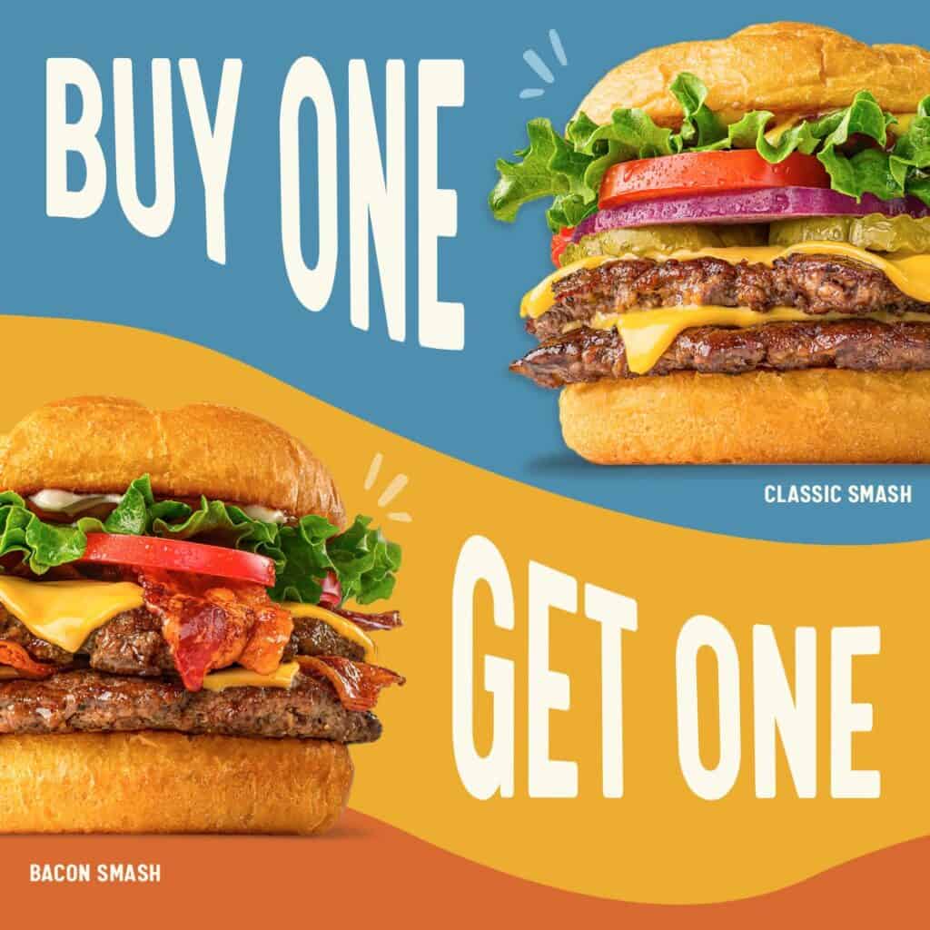 Last Day! Enjoy BuyOneGetOne Cyber Special at Smashburger Mile