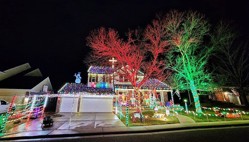 christmas light tours denver