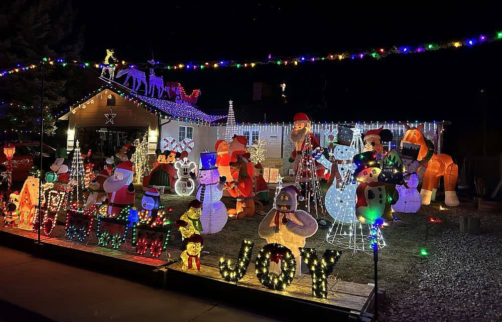 christmas light tours denver