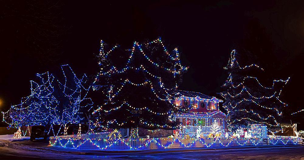 christmas light tours denver