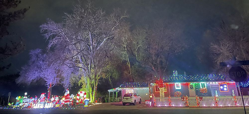 christmas light tours denver