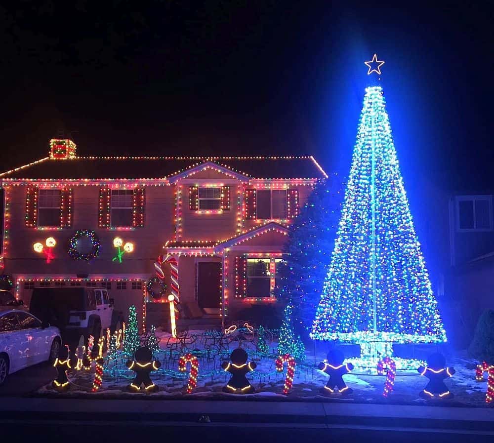 christmas light tours denver