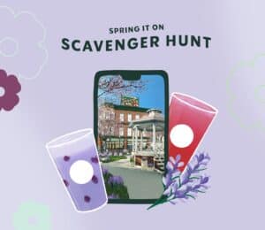 Play Starbucks' Spring Scavenger Hunt for 50% Off Handcrafted Beverage