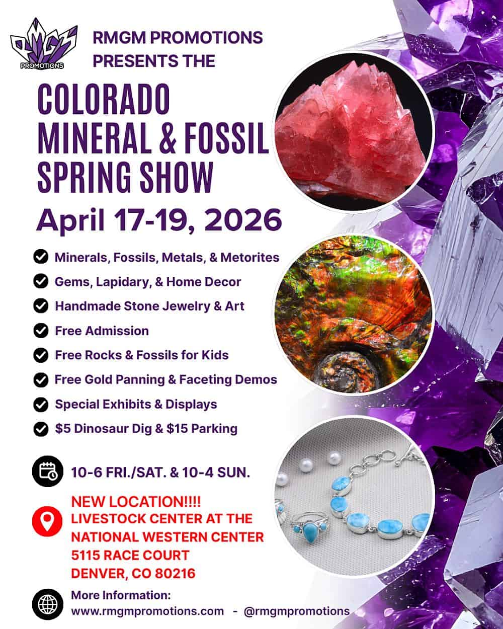 Colorado Mineral & Fossil Show